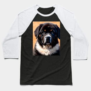 Tibetan Mastiff Puppy 02 Baseball T-Shirt